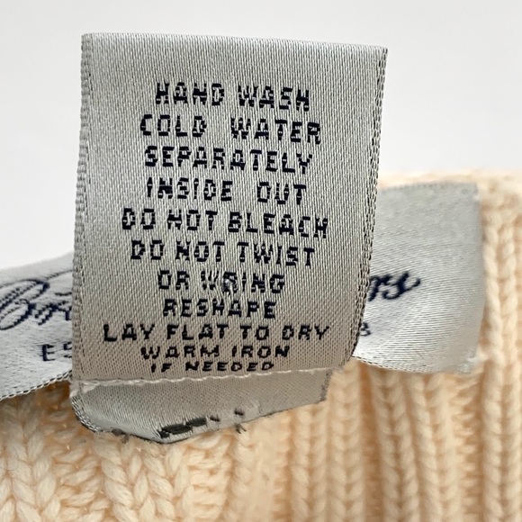 Brook Brothers Cotton Sweater Pale Pink Sz M GUC - Picture 8 of 9